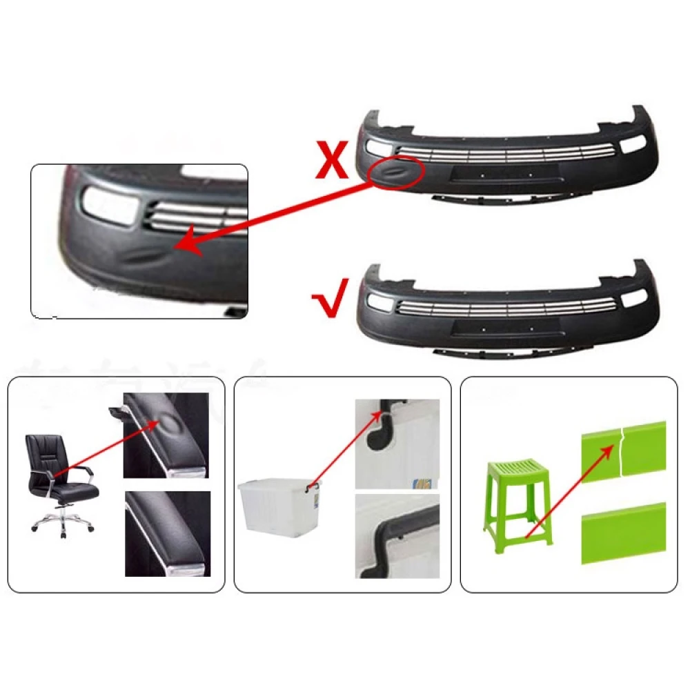 Plastikuumutusklambrite komplekt auto remondiks