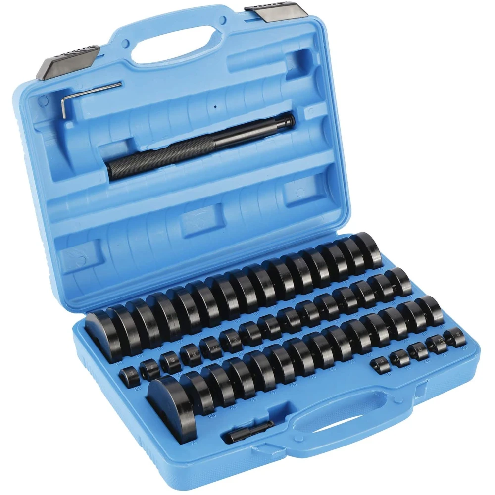 Universaalne 52-osaline laagrite ja pukside eemaldus- ja paigalduskomplekt