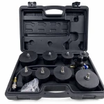 Turbokompressori Lekketester Kit 9 Tükki Manomeetriga Turbo Rõhu Test