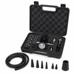 Turbokompressori Lekketester Kit 9 Tükki Manomeetriga Turbo Rõhu Test