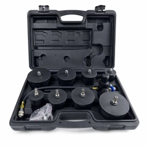 Turbokompressori Lekketester Kit 9 Tükki Manomeetriga Turbo Rõhu Test