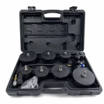 Turbokompressori Lekketester Kit 9 Tükki Manomeetriga Turbo Rõhu Test
