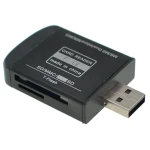 USB 2.0 kõik-ühes mälukaardilugeja Micro SD, MMC, SDHC, TF ja M2 jaoks