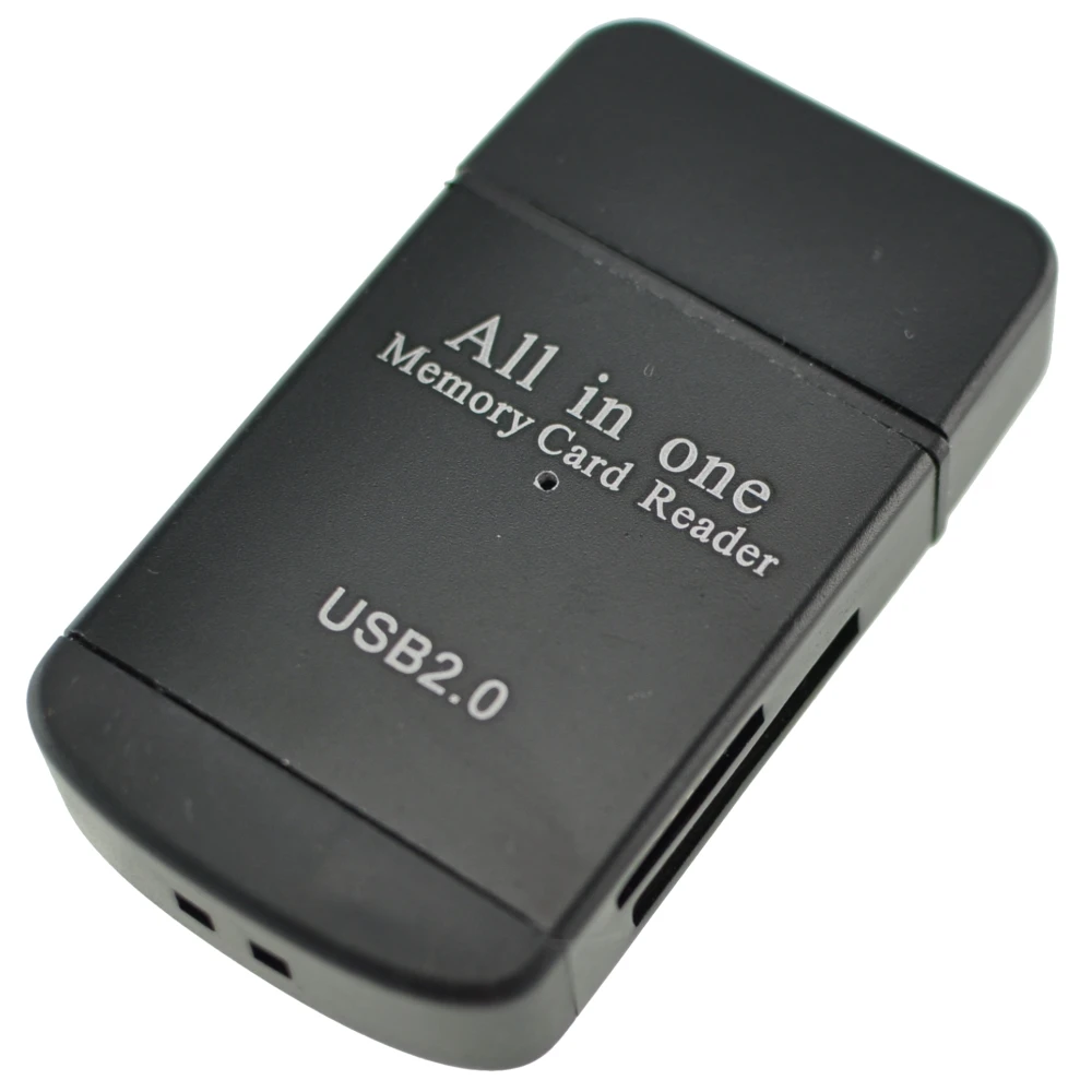 USB 2.0 kõik-ühes mälukaardilugeja Micro SD, MMC, SDHC, TF ja M2 jaoks