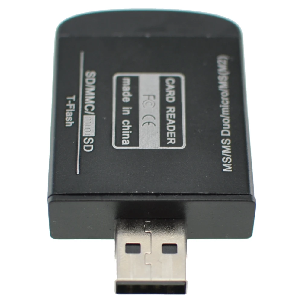 USB 2.0 kõik-ühes mälukaardilugeja Micro SD, MMC, SDHC, TF ja M2 jaoks