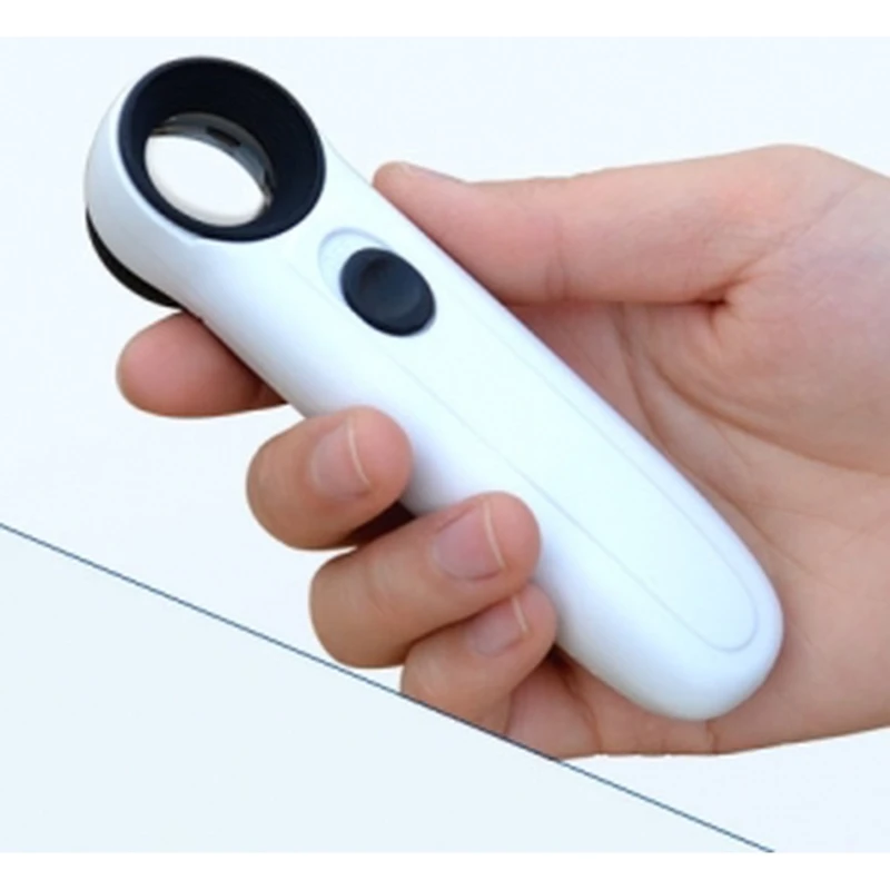 LED-valgustusega luup elektroonikale ja hobiks 40x