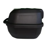 47L mootorratta kiivrikohver - universaalne eemaldatav kohver lukuga ja seljatoega