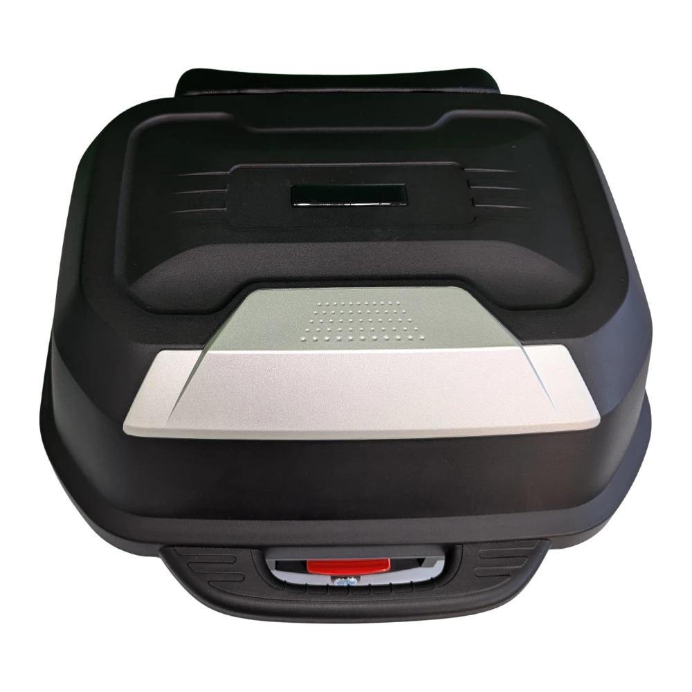 47L mootorratta kiivrikohver - universaalne eemaldatav kohver lukuga ja seljatoega