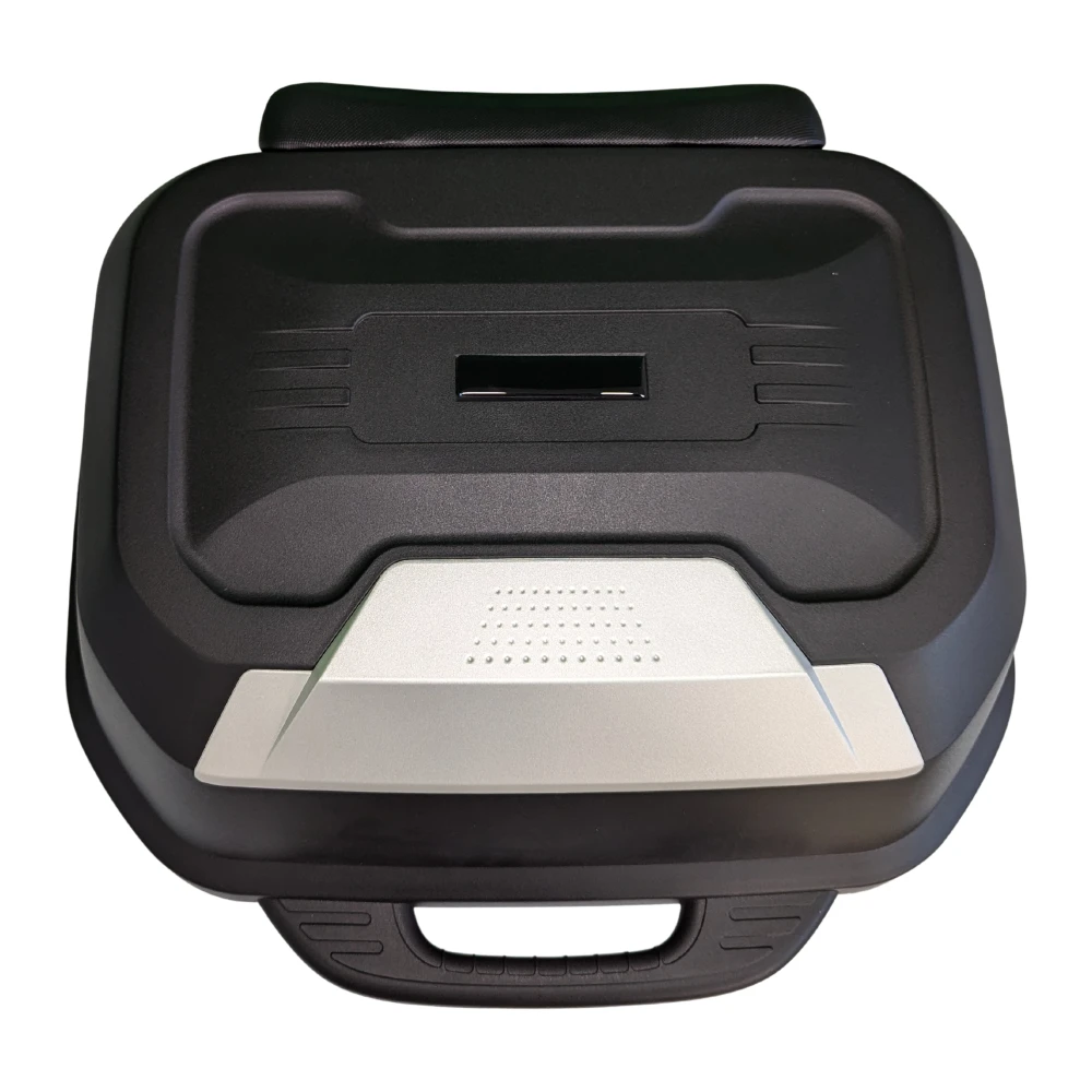 47L mootorratta kiivrikohver - universaalne eemaldatav kohver lukuga ja seljatoega