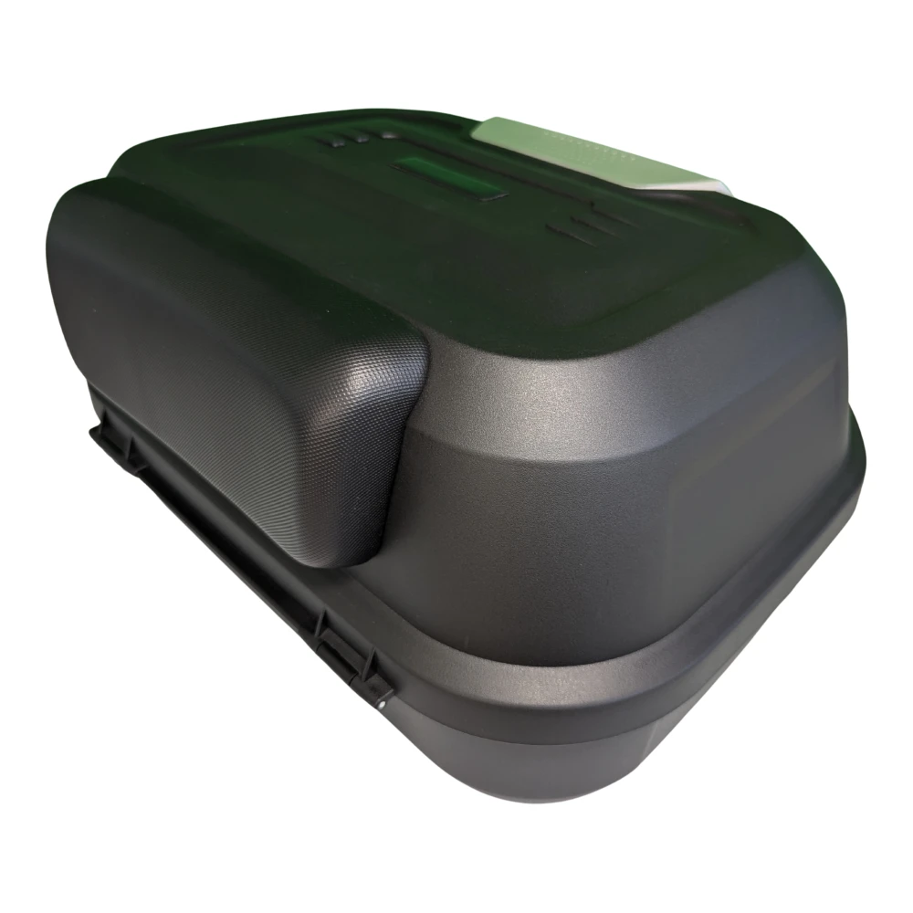 47L mootorratta kiivrikohver - universaalne eemaldatav kohver lukuga ja seljatoega