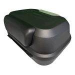 47L mootorratta kiivrikohver - universaalne eemaldatav kohver lukuga ja seljatoega