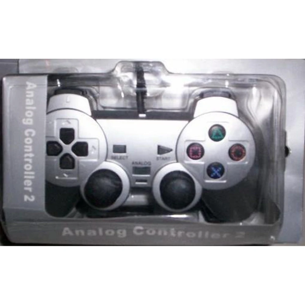 Sony Playstation 2 hõbedane Dual Shock kontroller
