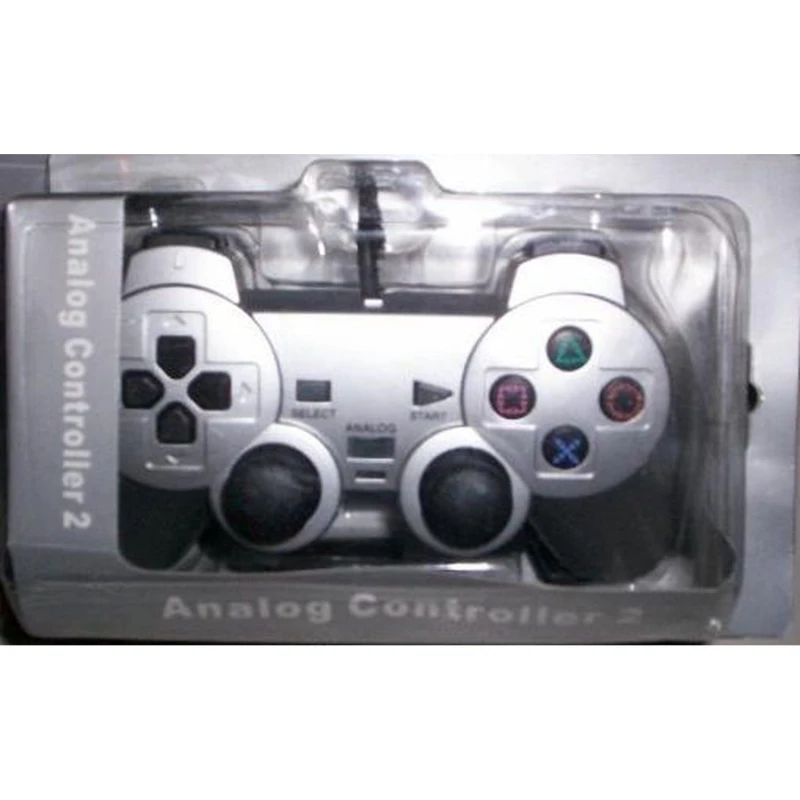Sony Playstation 2 hõbedane Dual Shock kontroller