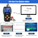 Konnwei KW600 12V akutester auto ja mootorratta jaoks