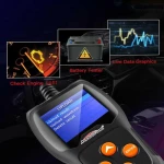 Konnwei KW600 12V akutester auto ja mootorratta jaoks