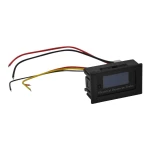 Pantalla OLED del medidor 7 en 1 mostrando valores de potencia y energía