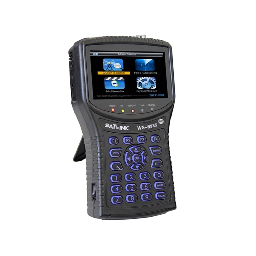 WS6935 DVB-T2 kõrglahutusega digitaalne maapealse signaali mõõtja professionaalidele