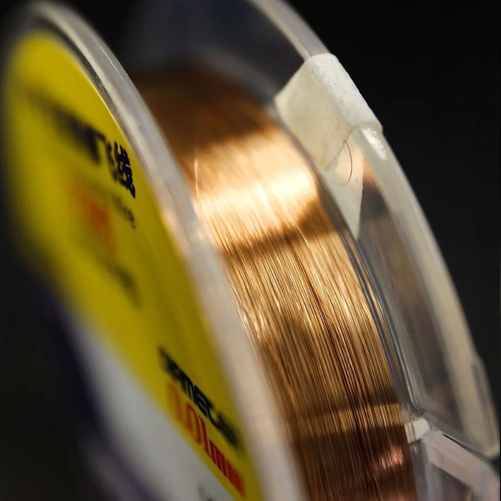 Rollo de microcable de cobre aislado para microsoldadura en placas lógicas