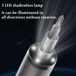 Set completo de puntas magnéticas para mini destornillador eléctrico