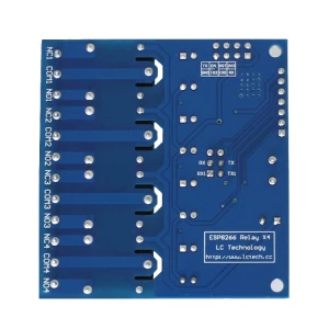 ESP8266 4-kanaliline WiFi releemoodul kaugjuhtimiseks