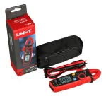 Paquete completo del multímetro digital UNI-T UT210E con manual y accesorios