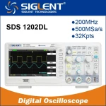 Siglent SDS1202DL digitaalne ostsilloskoop 200MHz värvilise TFT-ekraaniga