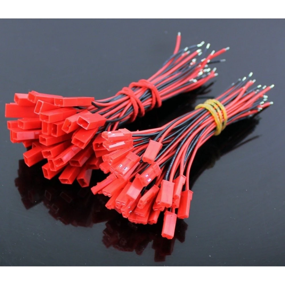 20 JST pistiku komplekt juhtmega (10 emane + 10 isane) droonidele ja RC-le