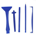 5-osaline plastist avamistööriistade komplekt iPadile, iPhone'ile ja tahvelarvutitele