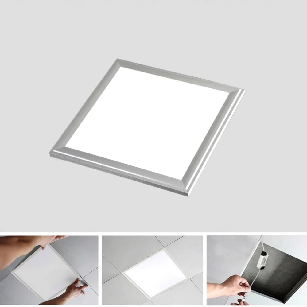 LED-paneel Slim 30x30cm 12W hõbedane raam 6000K
