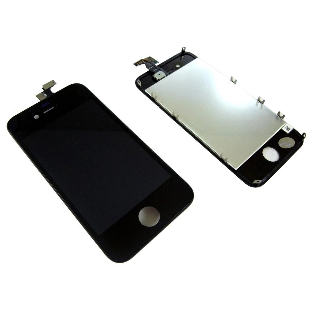 Pantalla iPhone 4 negra compatible para reparación