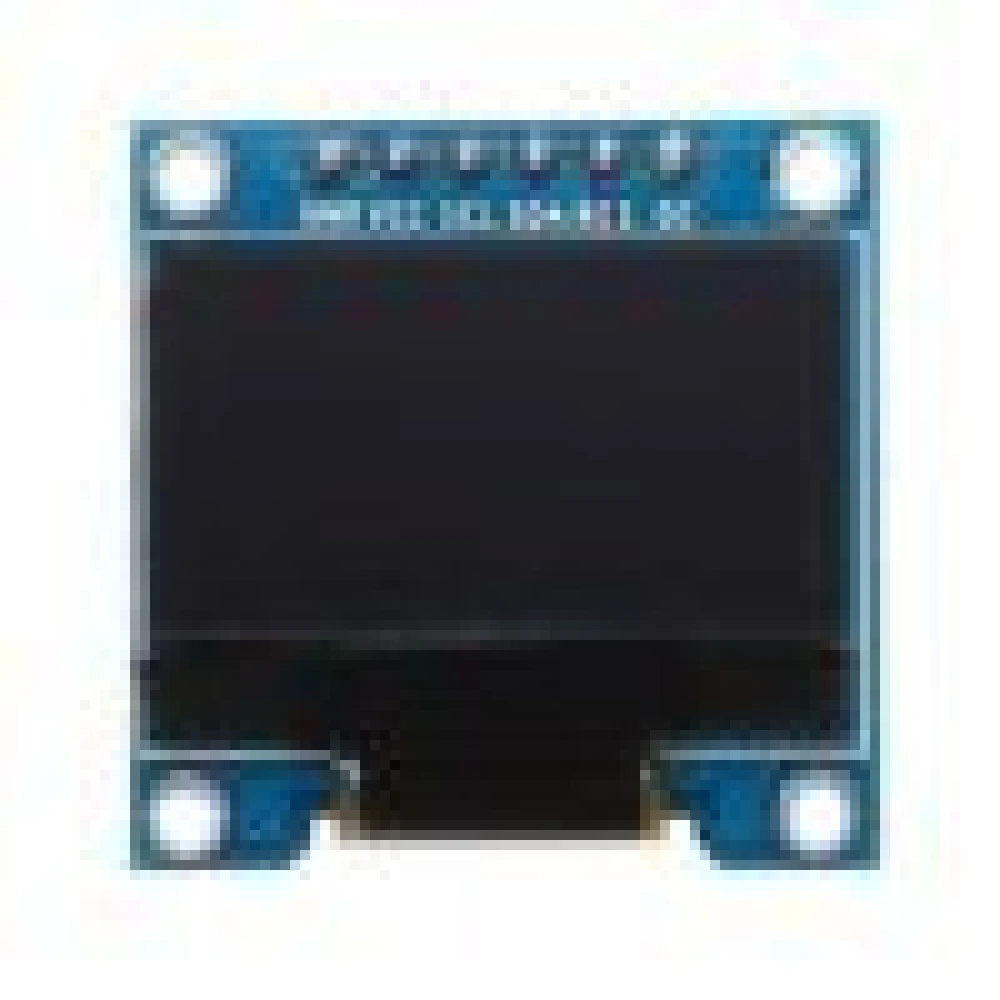 0.96-tolline valge SPI OLED-ekraan 12864 LED Arduino jaoks satkit