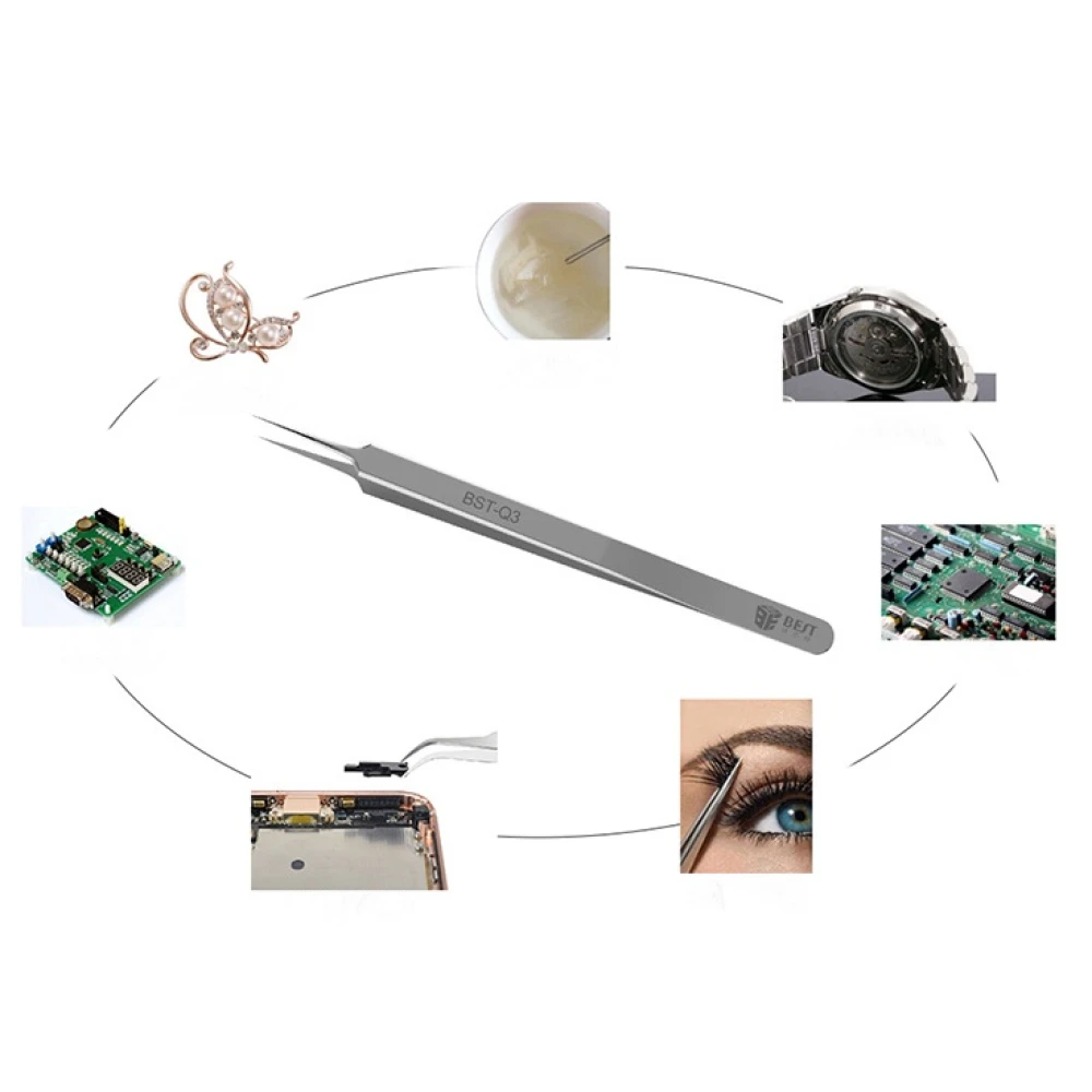 Best Q3 sirged elektroonika peenpintsetid komponentide eemaldamiseks