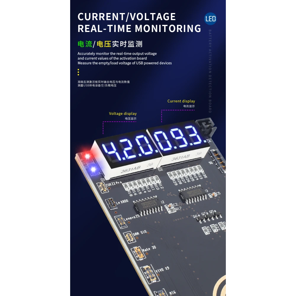Mechanic BA27 aku aktiveerimisplaat iPhone’i ja Androidi jaoks