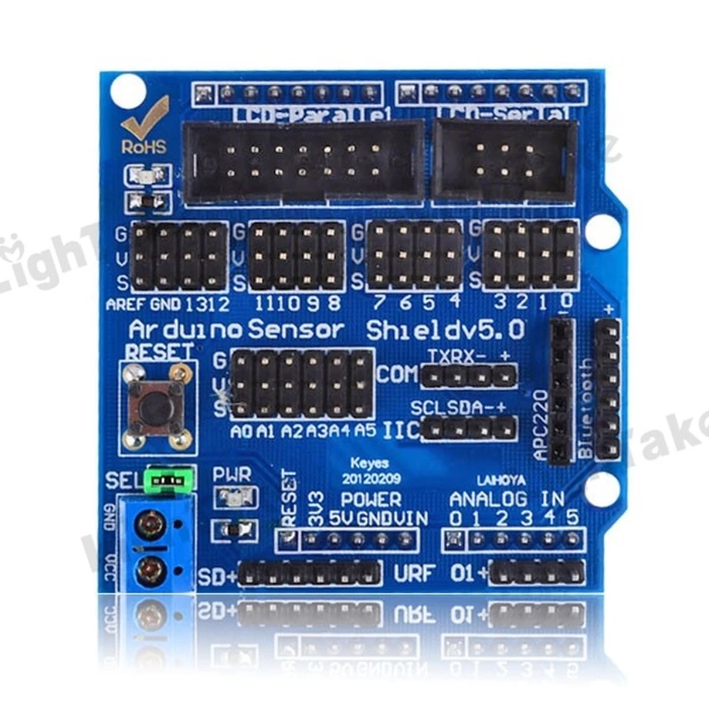 Arduino sensor shield v5 laiendusplaat DIY projektideks