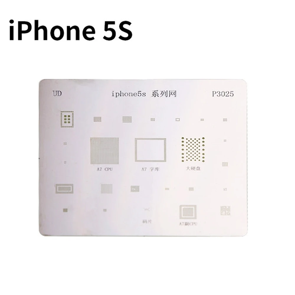 iPhone 5S IC stencil plaat professionaalseks remondiks reballing malliga