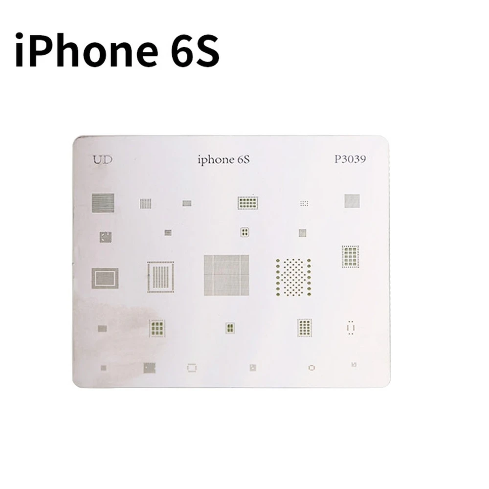 iPhone 6S IC stencil plaat BGA remondiks otsekütte malliga