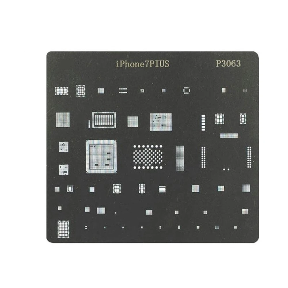 iPhone 7plus IC stencil plaat – BGA paranduseks ja jootmiseks