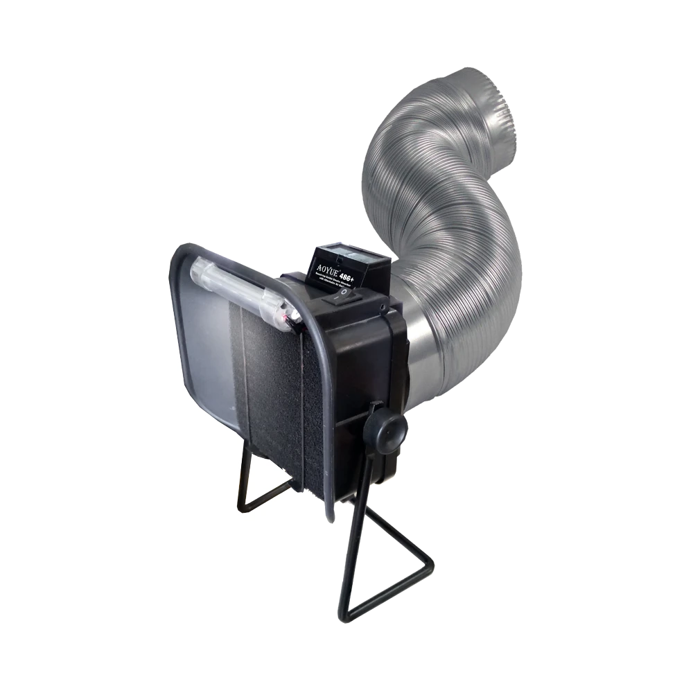 Aoyue 486 Plus SMD remondiplatvorm suitsueemaldiga ja toruga