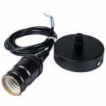 Vintage retro tööstuslik Edison E27 lambipesa kaabliga 1,1m MOD G1