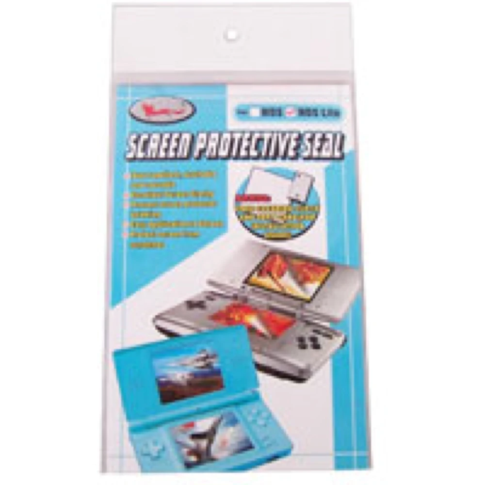 Protector de Pantalla Nintendo DSI XL instalado en consola