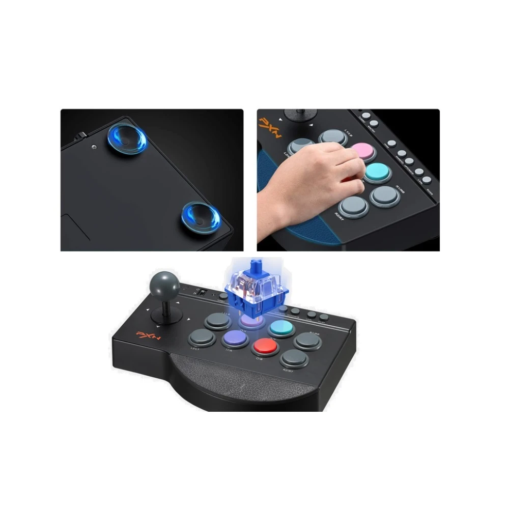PXN 0082 arcade stick PS3 jaoks - mitmeplatvormiline arcade joystick