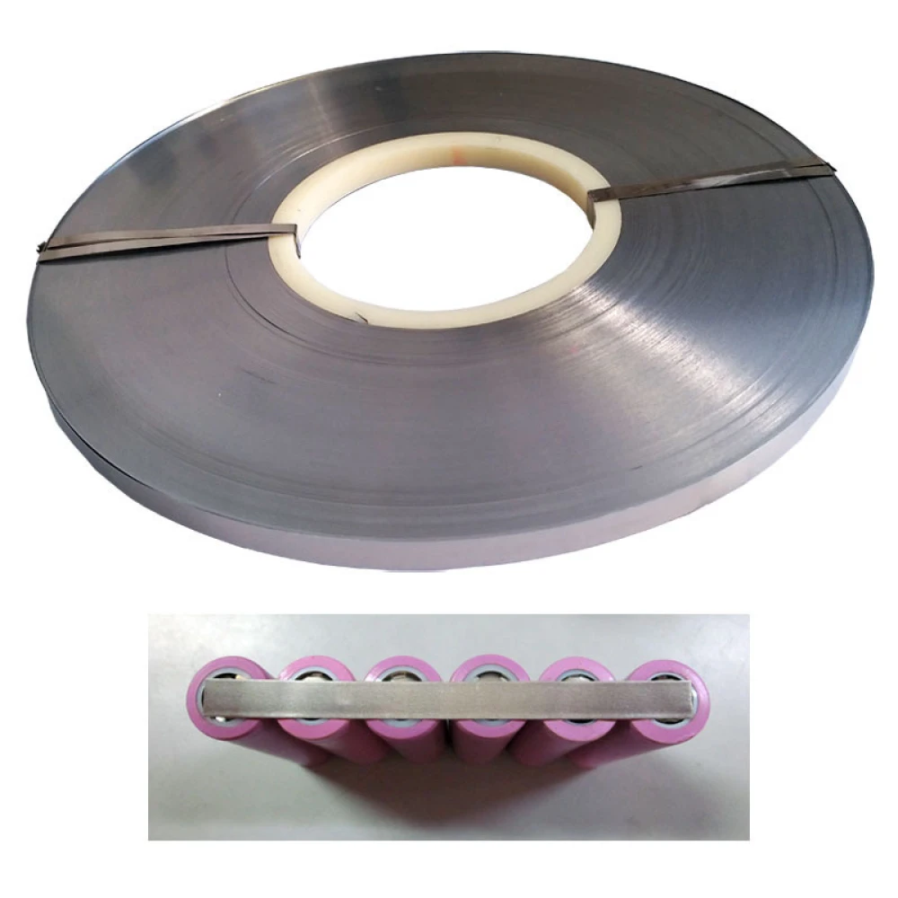 Terasriba rull 0,1mmx5mm 1kg 18650 akude keevitamiseks Sunkko