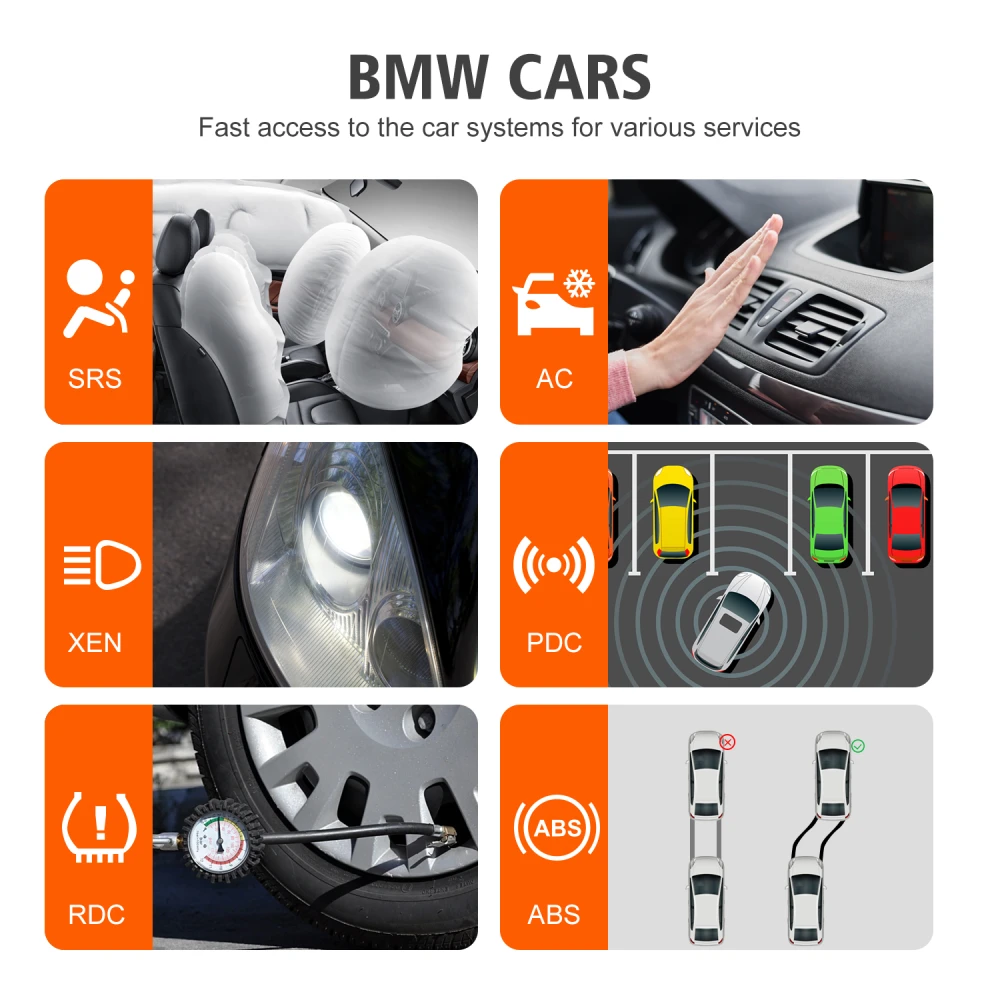 BMW diagnostikaskanner Konnwei KW480 - OBD2 tööriist BMW-le