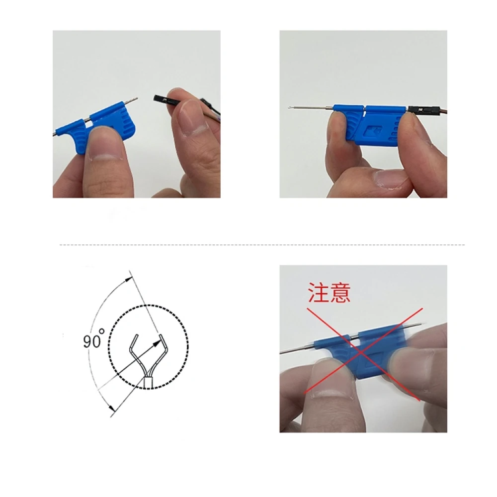 SDK08 mikroskeemi testklambrid – 10 tk pakk