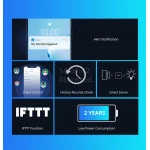 SONOFF DW2 RF juhtmevaba ukse- ja aknaandur koduvalvesüsteemile