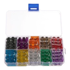 100 auto kaitsme komplekt 10 väärtusega 2A kuni 35A TSX TOOL
