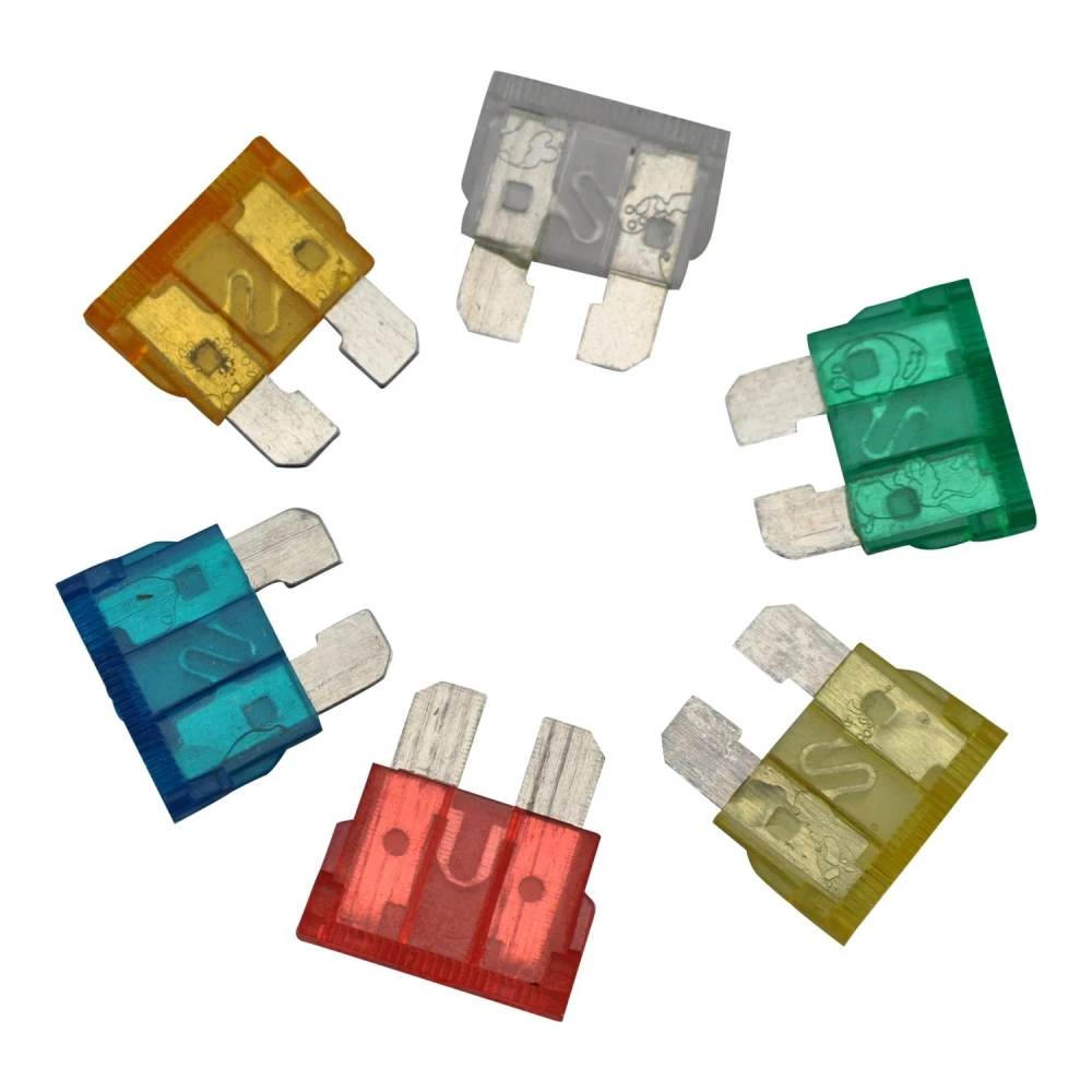 Auto ja mootorratta kaitsmete komplekt 120 tk 5A 10A 15A 20A 25A 30A TSX TOOL