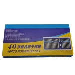 Brocas Torx para tornillos hexagonales en maletín compacto