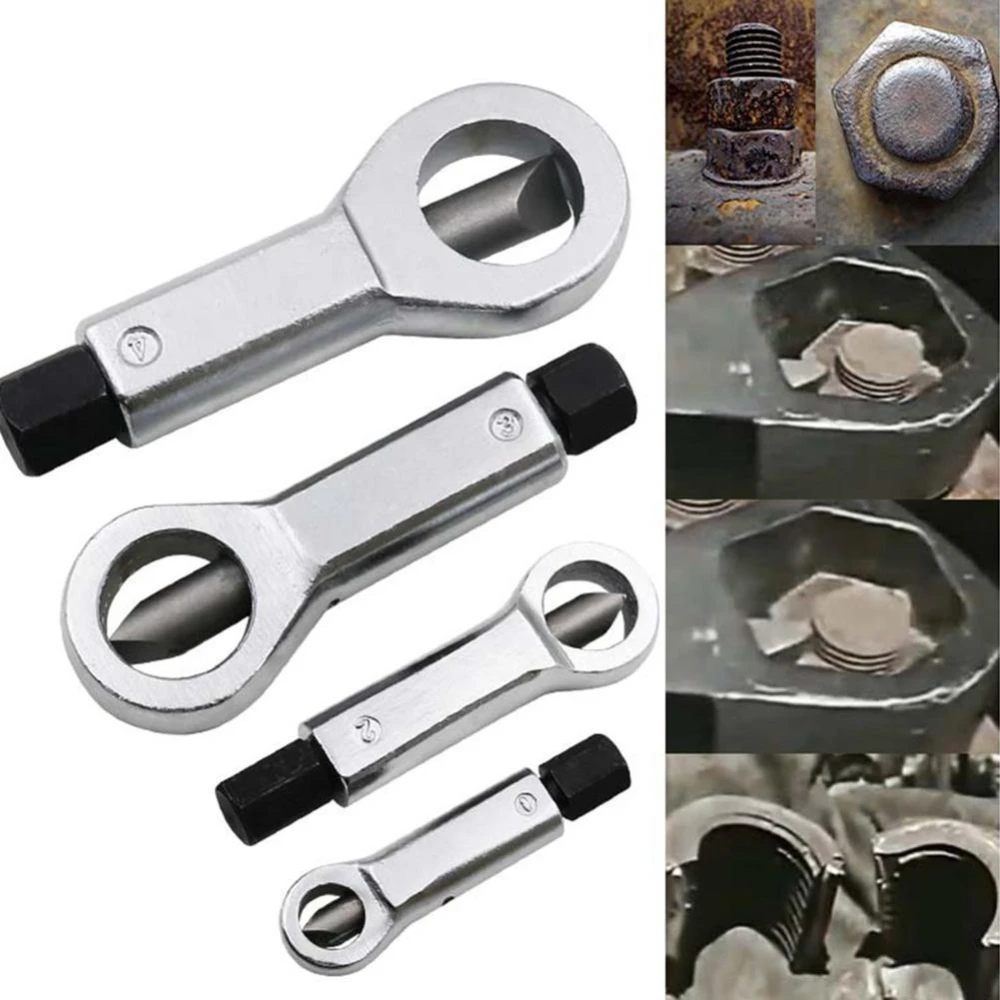 4-osaline metallist käsitsi mutrikeeraja komplekt TSX TOOL