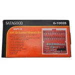 1/4 kuuskant padrunvõtmete komplekt 46 osa TSX TOOL autole ja koduseks tööks